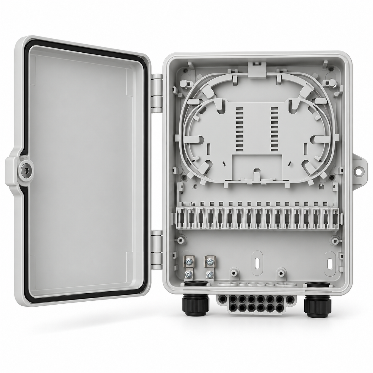 Fat 1X16 Empty Fiber Distribution Box